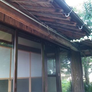 軒下もお化粧直し