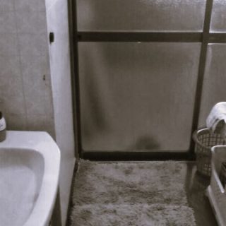 b狭かった脱衣所